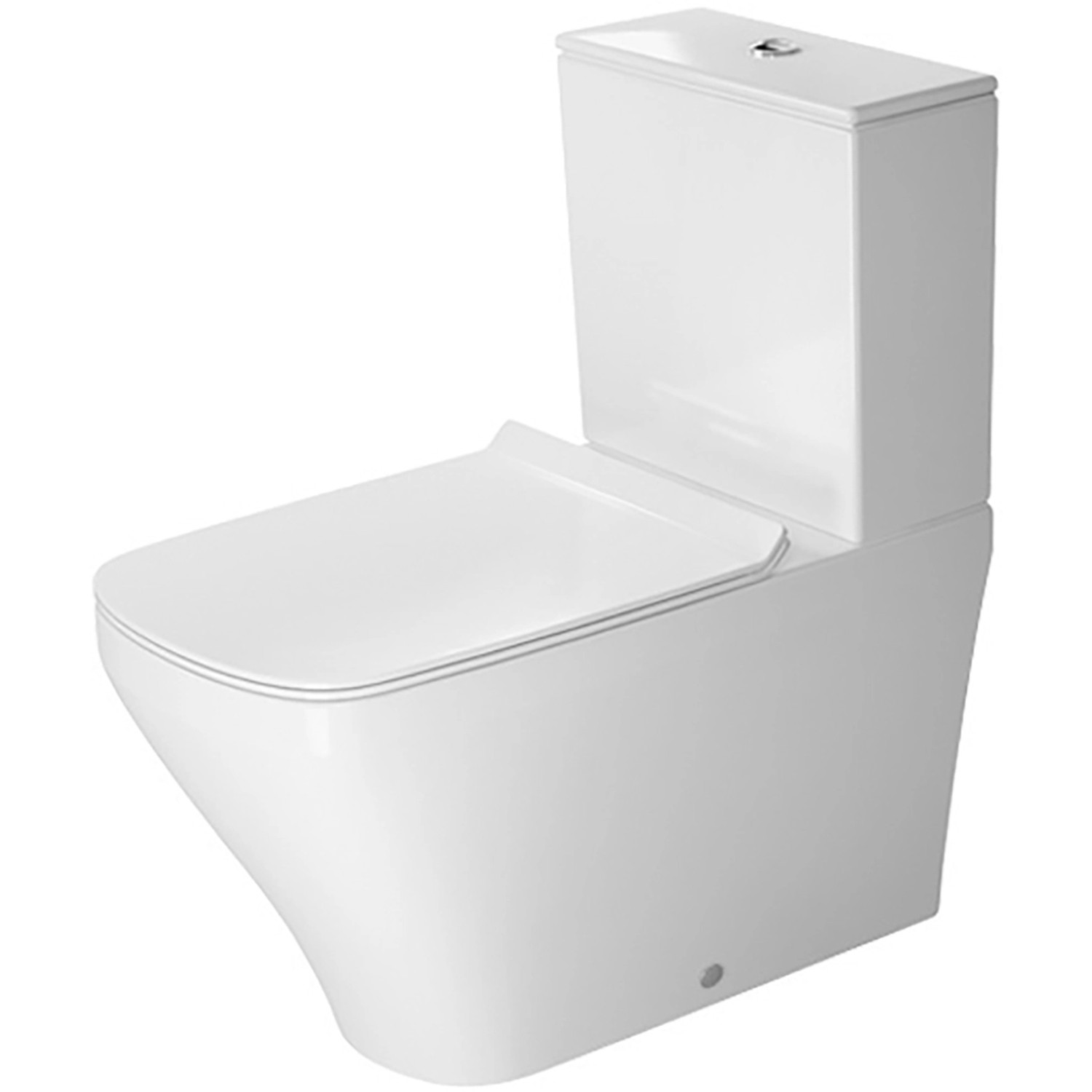 Duravit Stand-WC Kombi DuraStyle 70,5 cm Weiß WG Tiefspüler Abgang Vario