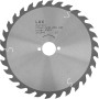 LUX HM-Kappsägeblatt Holz, Ø 216 mm, 30 Zähne für präzise Schnitte in Holz und Holzwerkstoffe.