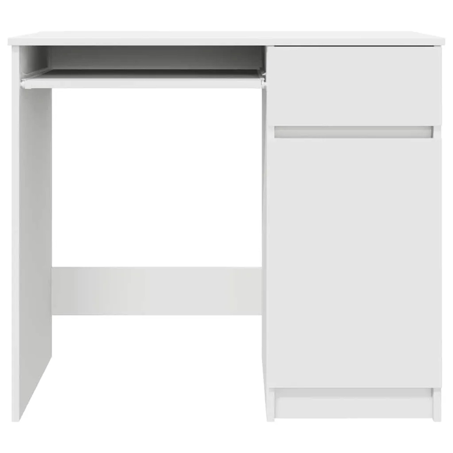 vidaXL Schreibtisch Weiß 86x49x76 cm Holzwerkstoff 861823_6