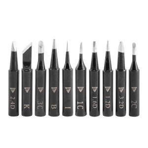 STAHLWERK Lötkolbenspitzen 10er Set für 900M-T Lötkolben, verschiedene Formen.