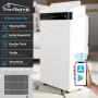 TroniTechnik Luftentfeuchter EF04 Wifi mit App-Steuerung und LED-Anzeige.