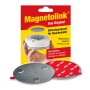 Magnetolink Magnetbefestigungs-Set für Rauchmelder ab 70mm, Stahl verzinkt, einfache Montage ohne Bohren.