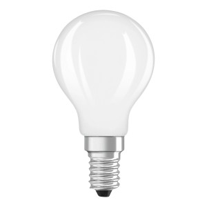 Osram LED-Leuchtmittel E14, Tropfenform, 1W, mattweiß. Energiesparende LED Lampe für dekorative Beleuchtung.