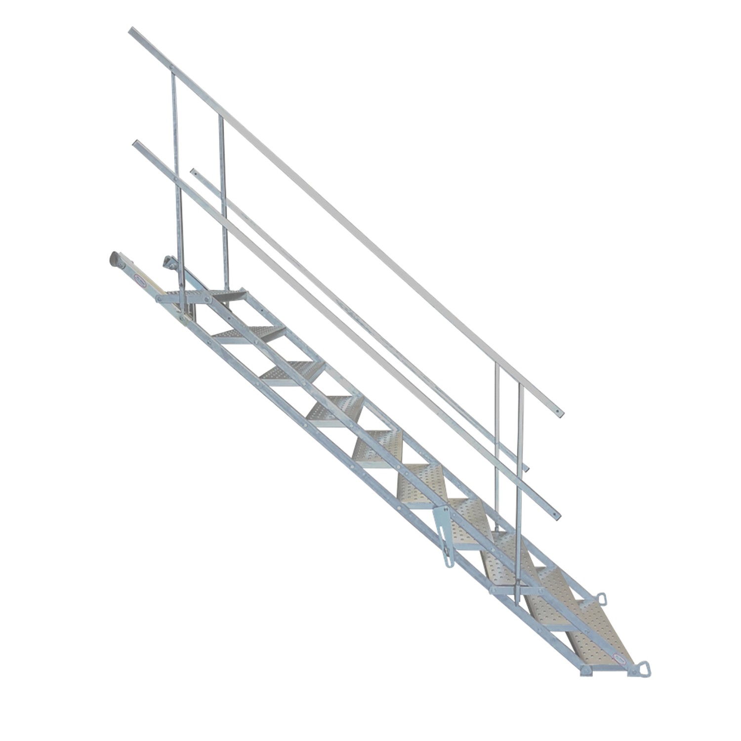 Schake Bautreppe Stahl 1.000 mm 16 Stufen Beton günstig online kaufen