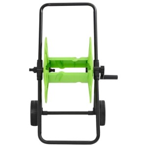 vidaXL Schlauchwagen für 60 m Schlauch Stahl Grün 4006169