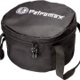 Schwarze Petromax Transporttasche FT3 für Feuertopf, ca. Ø 28 cm.