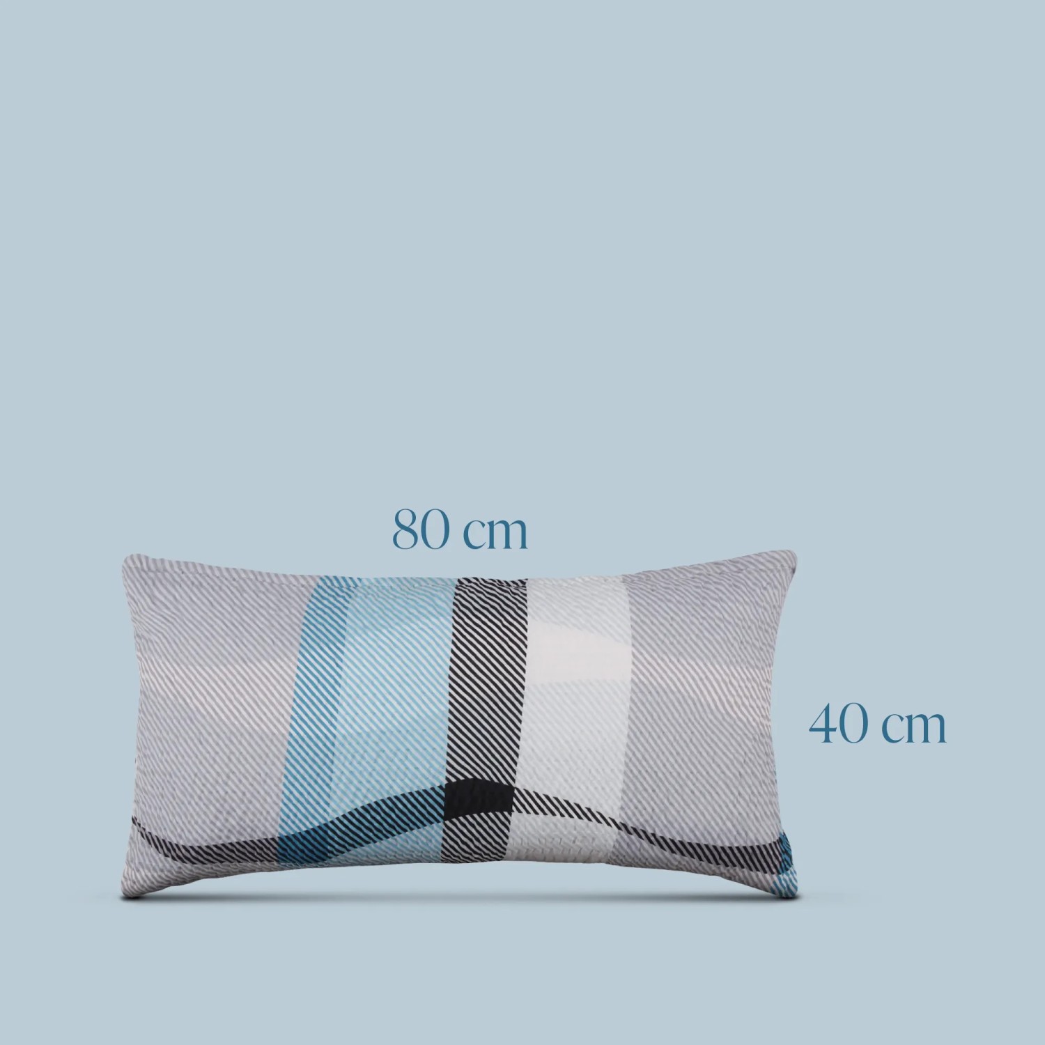 Bestlivings Gestreifter Kissenbezug Seersucker 40 x 80 cm 2er Pack kaufen bei OBI