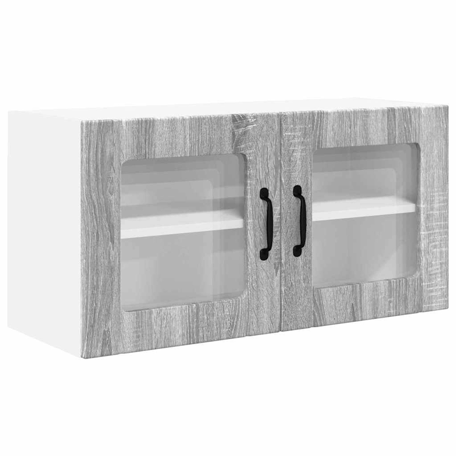 vidaXL Küchenwandschrank Graues Sonoma 80 x 31 x 40 cm Holzwerkstoff 885301 günstig online kaufen