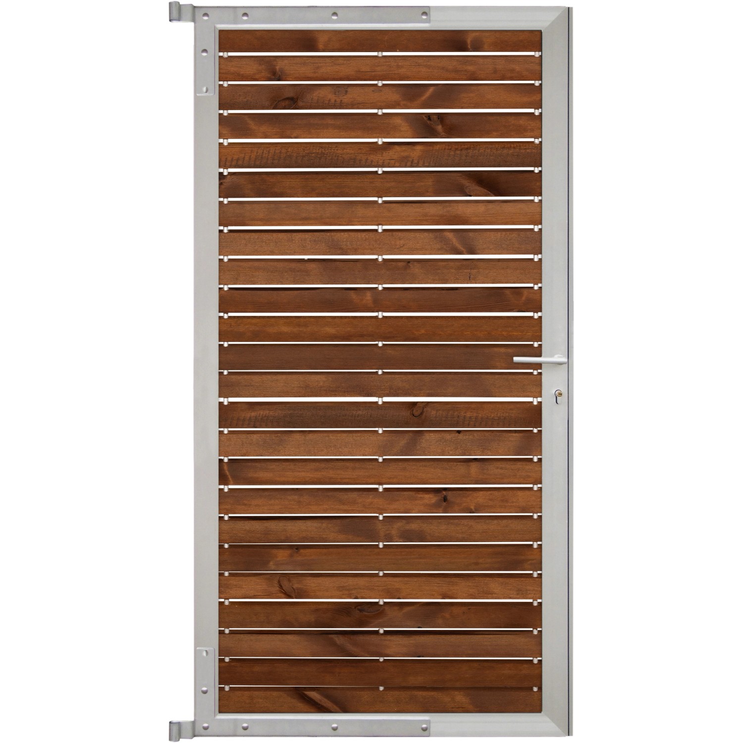 GartenLand Steckzauntor Craftwood 90 x 175 cm Holz Skandinavische Kiefer Br günstig online kaufen