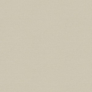 Creme Vliestapete Twill Uni von WOW, 10 m x 52 cm, mit feiner Textur.