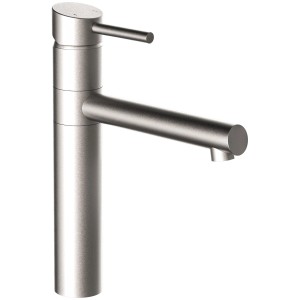 Schütte Massive Spültischarmatur aus Edelstahl, Einhebelmischer für die Küche.