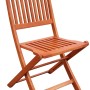 Garten Pleasure Klappstuhl Angwin aus Teakholz, Teil des 3-teiligen Gartenmöbel-Sets Angwin-Pittsburgh.