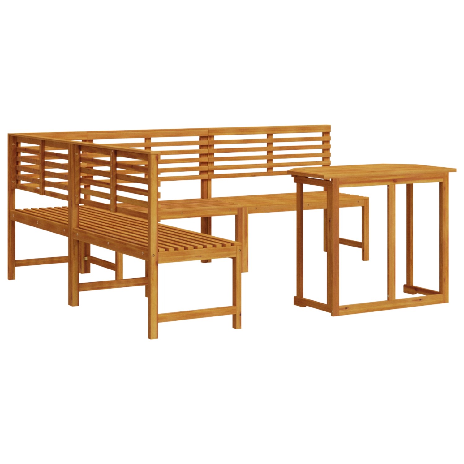 vidaXL 4-tlg Garten-Essgruppe Akazienholz 3328693 günstig online kaufen