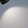 Paulmann Urail LED Spot Aldan, 8W, schwarz matt, 4000K, dimmbar. Lichtkegel an der Wand.