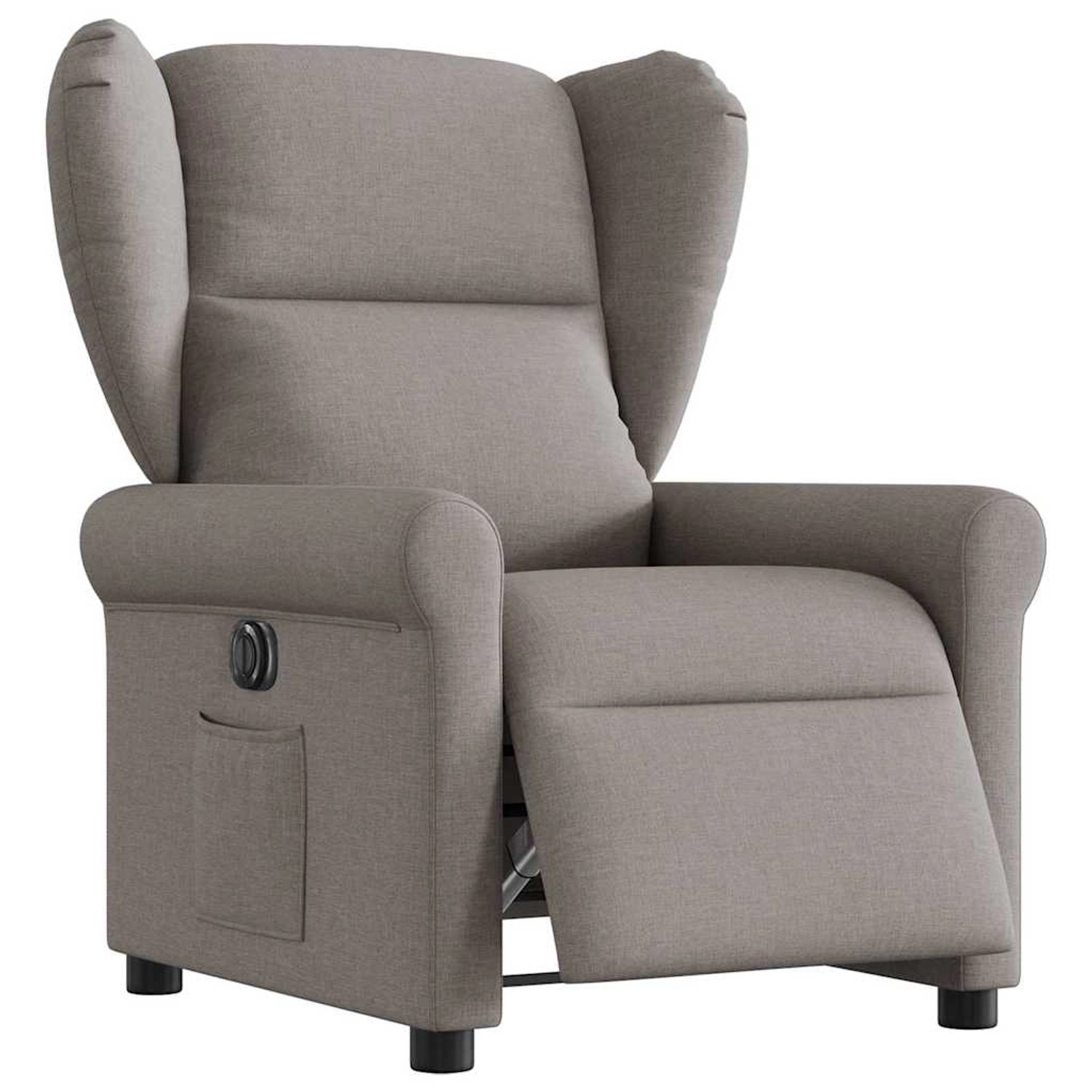 vidaXL Relaxsessel Elektrisch Taupe Stoff 3303361 günstig online kaufen