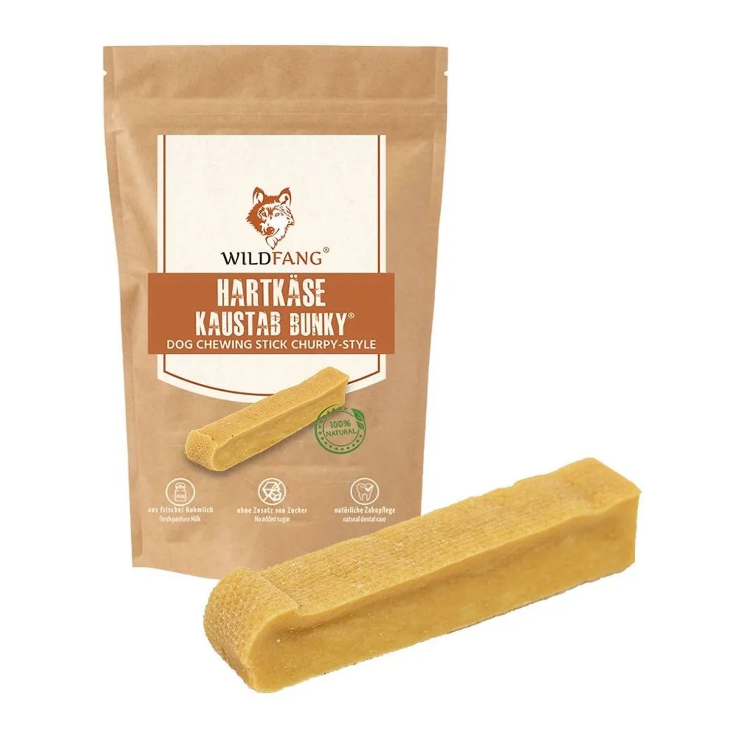 Wildfang Kaukäse Hartkäse Kaustab XS