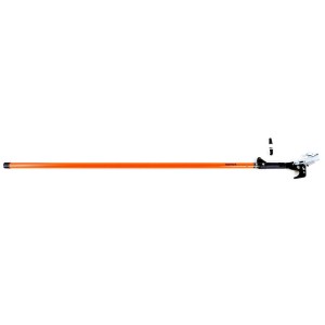 Orange-schwarze FUXTEC Teleskop Astschere FX-TAS35 mit Obermesser. Ausziehbare Gartenschere für Äste und Zweige.