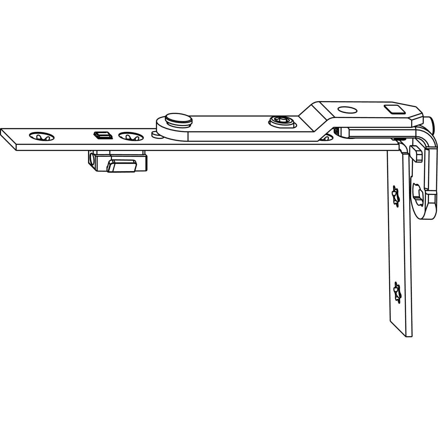 Maco Drehband Oben As/Pvc Winkelbandausführung 120kg Tricoat-Evo
