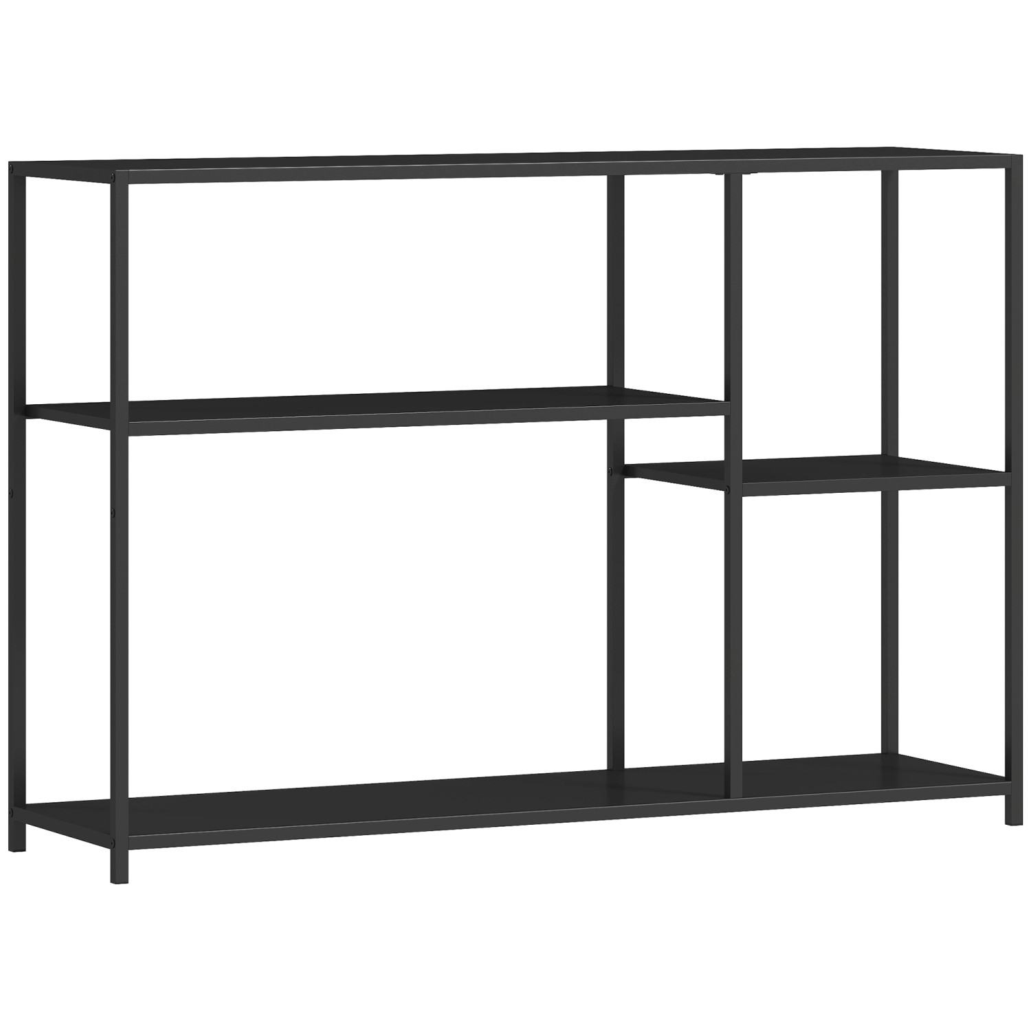 Thumbnail - HOMCOM Konsolentisch Stahl 110L x 30B x 75H cm Schwarz