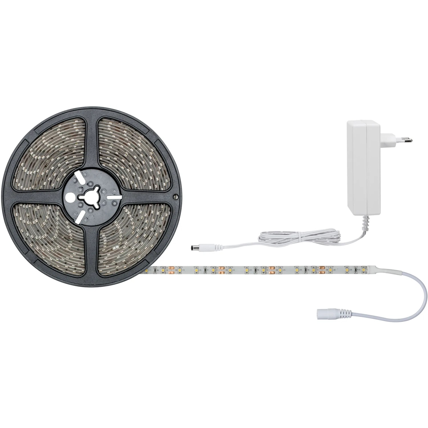 SimpLED Strip Set 7,5m mit Trafo, aufgerollt. LED-Streifen für indirekte Beleuchtung.