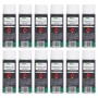 KOKA 12x Thermolack Schwarz Matt bis 650 Grad Celsius