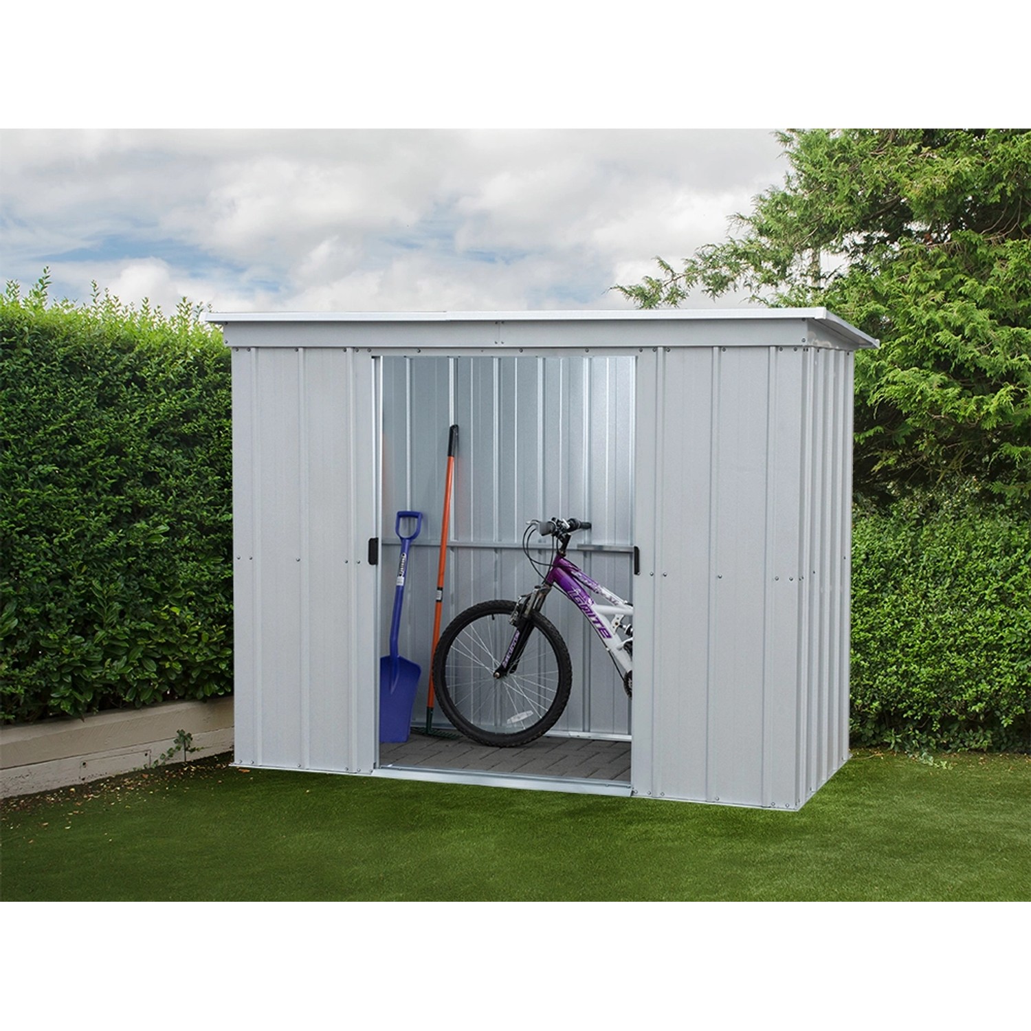 Yardmaster GerätehausSet Titanium 84PZ+ SilberMetallic B x T 224 cm