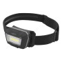 Westfalia LED Sensor-Kopfleuchte, Akku, IP65, Schwarz. Taschenlampe für Outdoor & Handwerk.