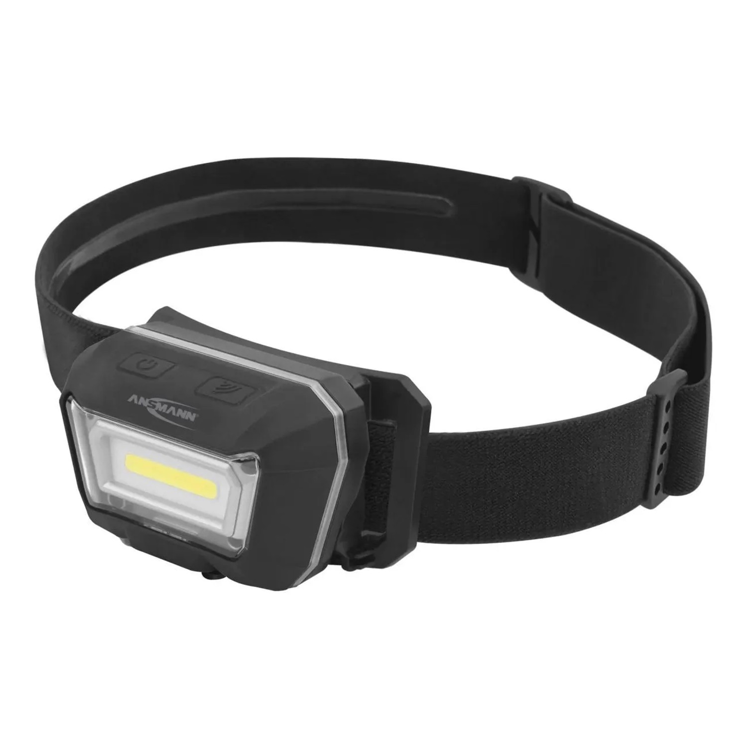 Westfalia LED Sensor-Kopfleuchte mit Akku IP65 Schwarz Kunststoff