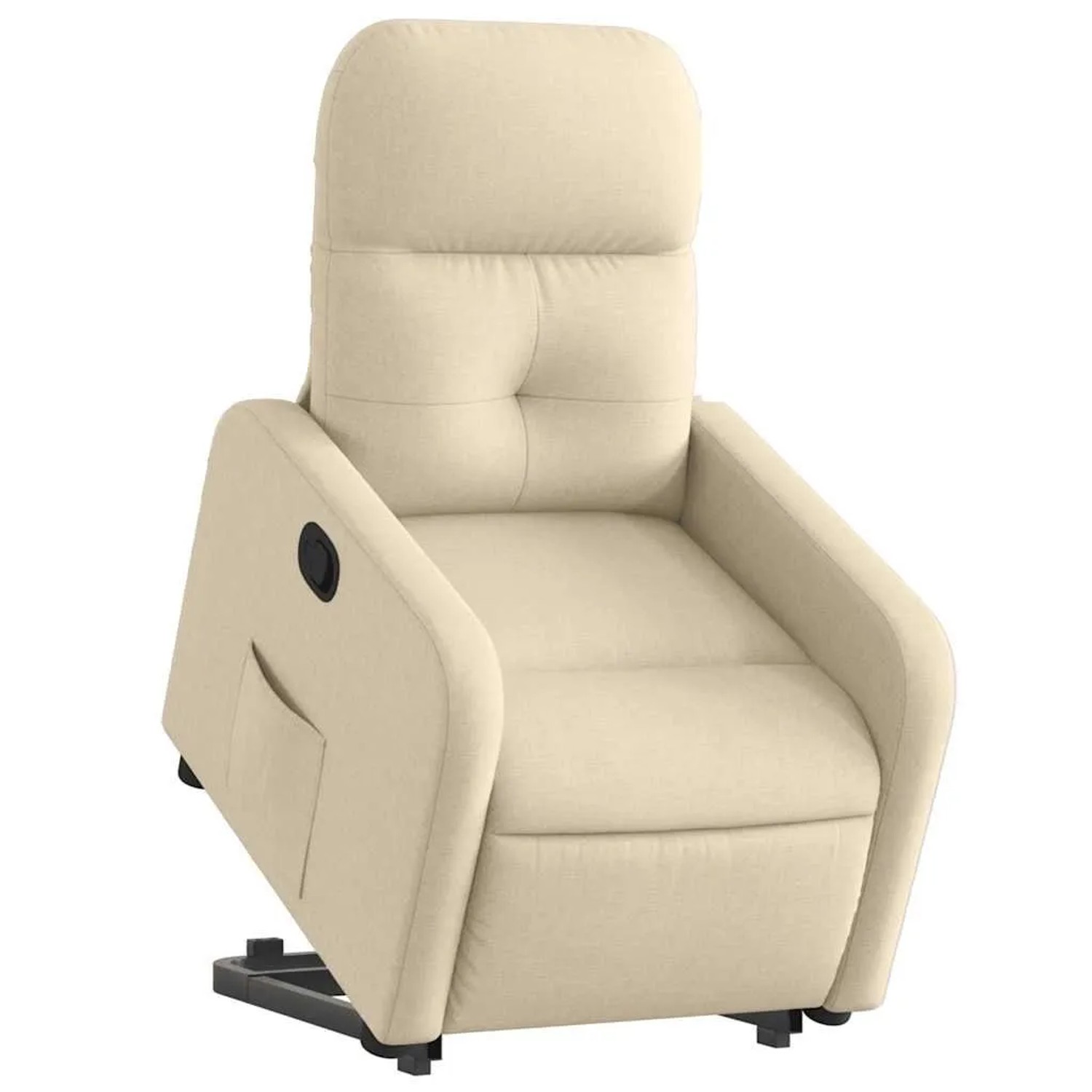 vidaXL Relaxsessel mit Aufstehhilfe Creme Stoff 3206803 günstig online kaufen