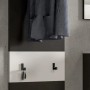 Inn.Furn Garderobenpaneel in Grau und Weiß 45 x 165 cm Cooper_3
