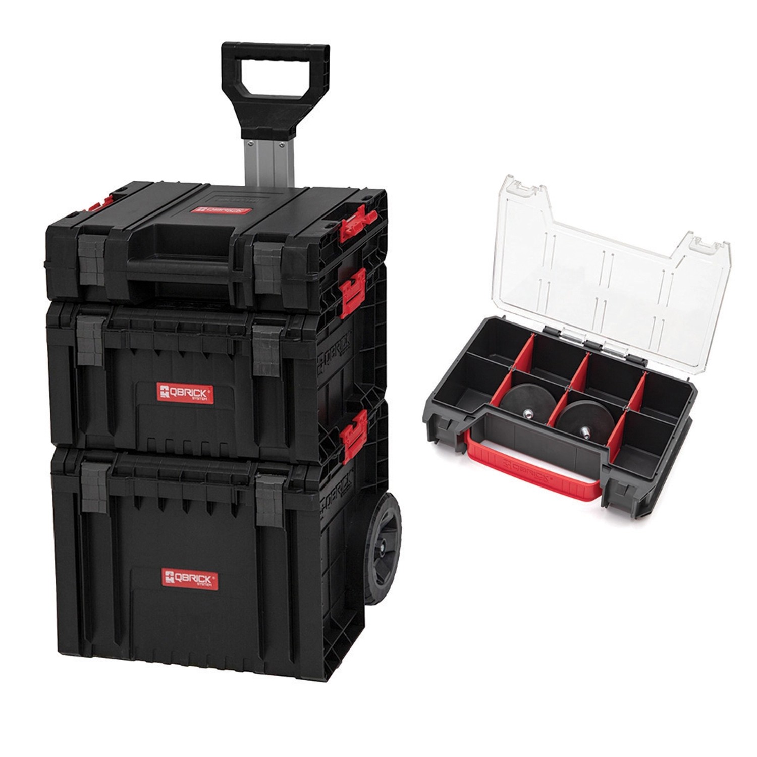 Qbrick System Werkzeug Trolley PRO Set 1 mit Magnet-Set günstig online kaufen