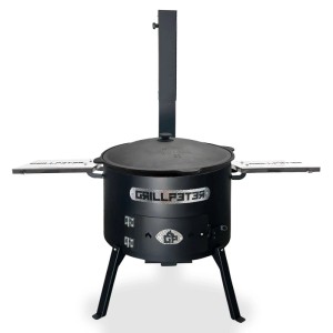 Grillpeter Utschak Asamat Ø50 cm Ablageset und Kazan 22L