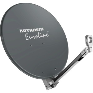 Kathrein SAT-Antenne KEA 750/G, graphit, Ø 75 cm. Satelliten-Schüssel für optimalen Empfang.
