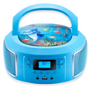 Cyberlux CL-930 Kinder CD-Player Tragbar CD/MP3/USB Radio Blau