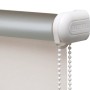 Gardinia Seitenzug-Rollo Thermo, 92x180 cm, weiß, mit Kettenzug. Lichtundurchlässiges Rollo für Fenster.