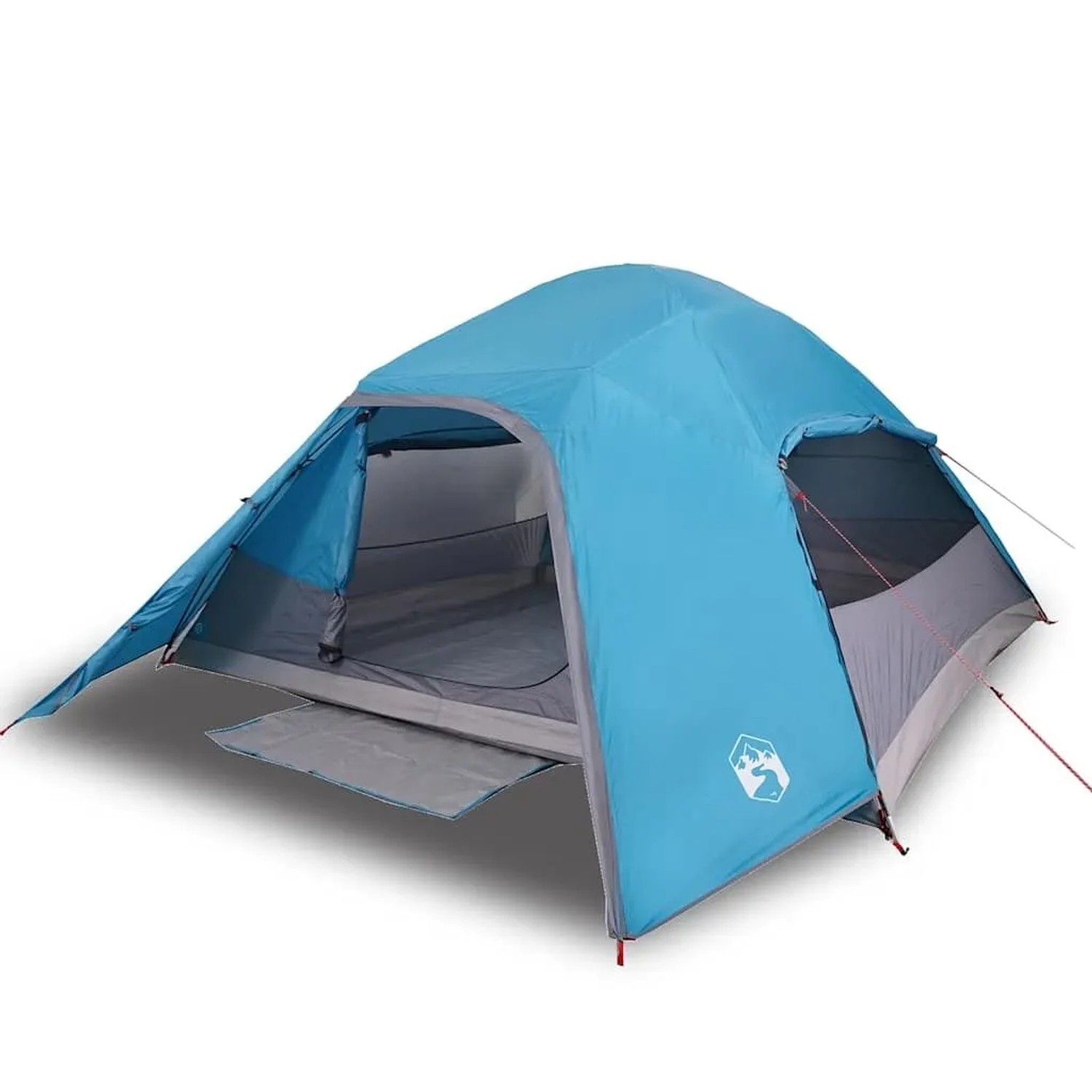 Furnicato Campingzelt Kuppel Blau 290 X 320 X 150 Cm