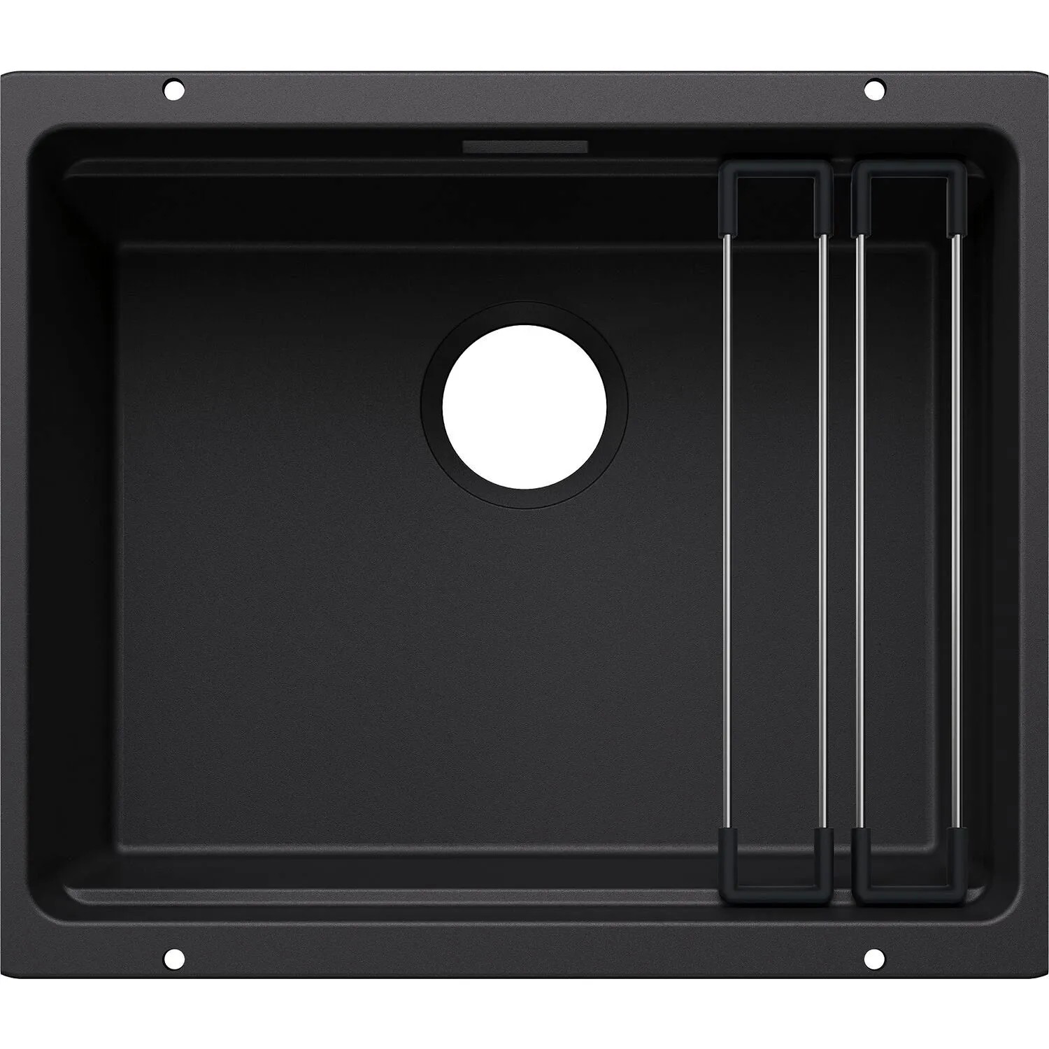 Blanco Unterbauspüle Etagon 500-U Granit Schwarz für Coloured Components