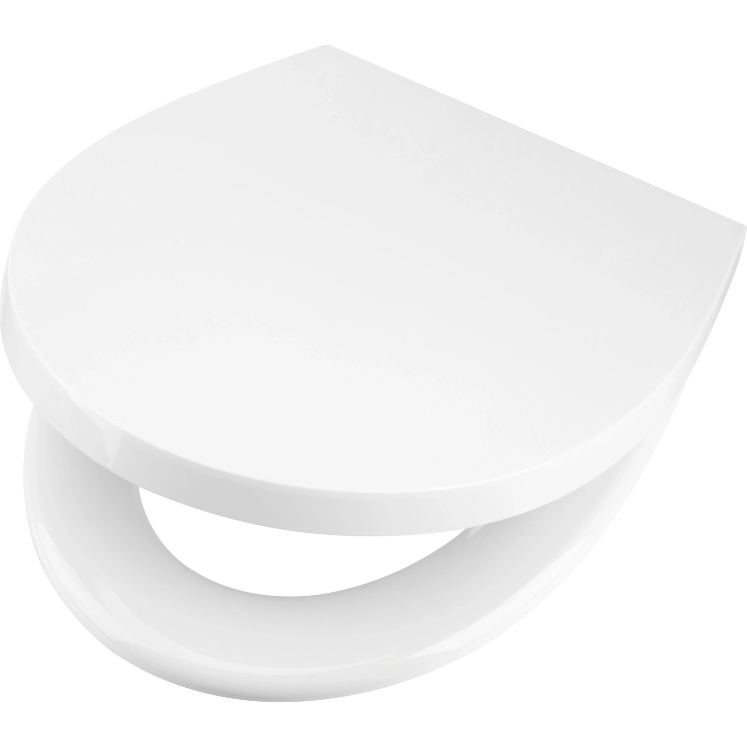baliv Deluxe WC-Sitz Filton mit Absenkautomatik Polyresin Weiß Gläzend