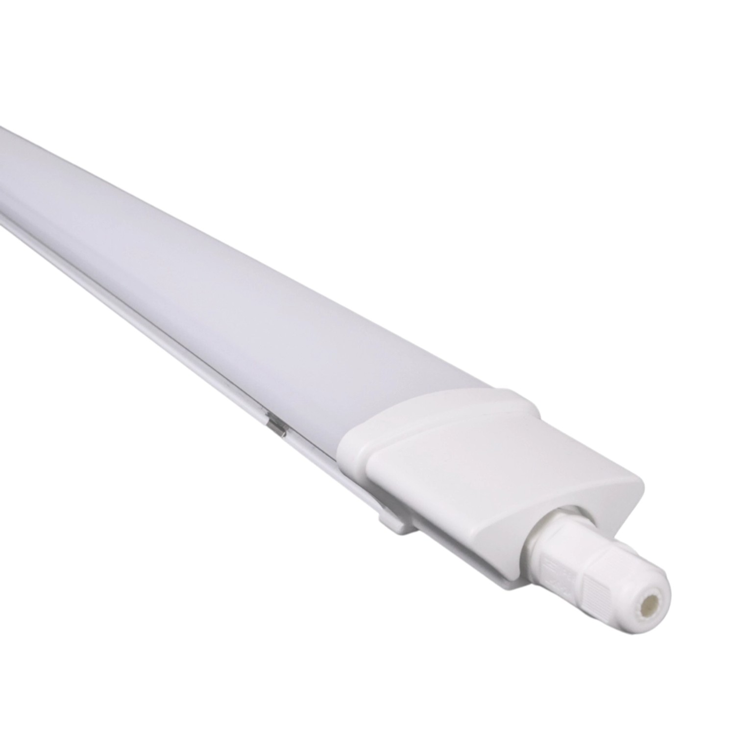 LUXULA LED Feuchtraumleuchte 120cm 36W LED Fest Eingebaut 4000K Neutralweiß IP65 Fast Connector