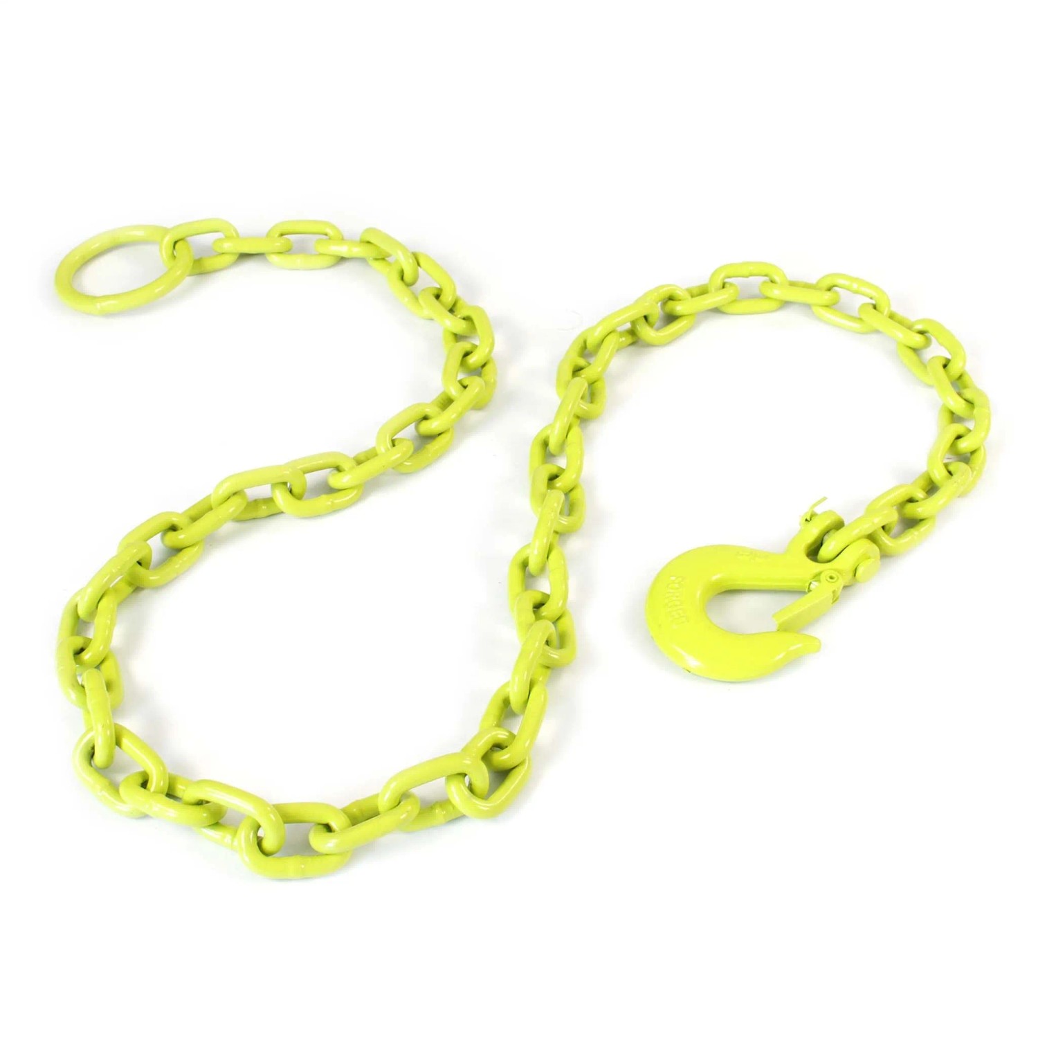 Xpotool Forstkette Rückekette Rund 165M X 8Mm Aufhängeglied Sicherheitshaken