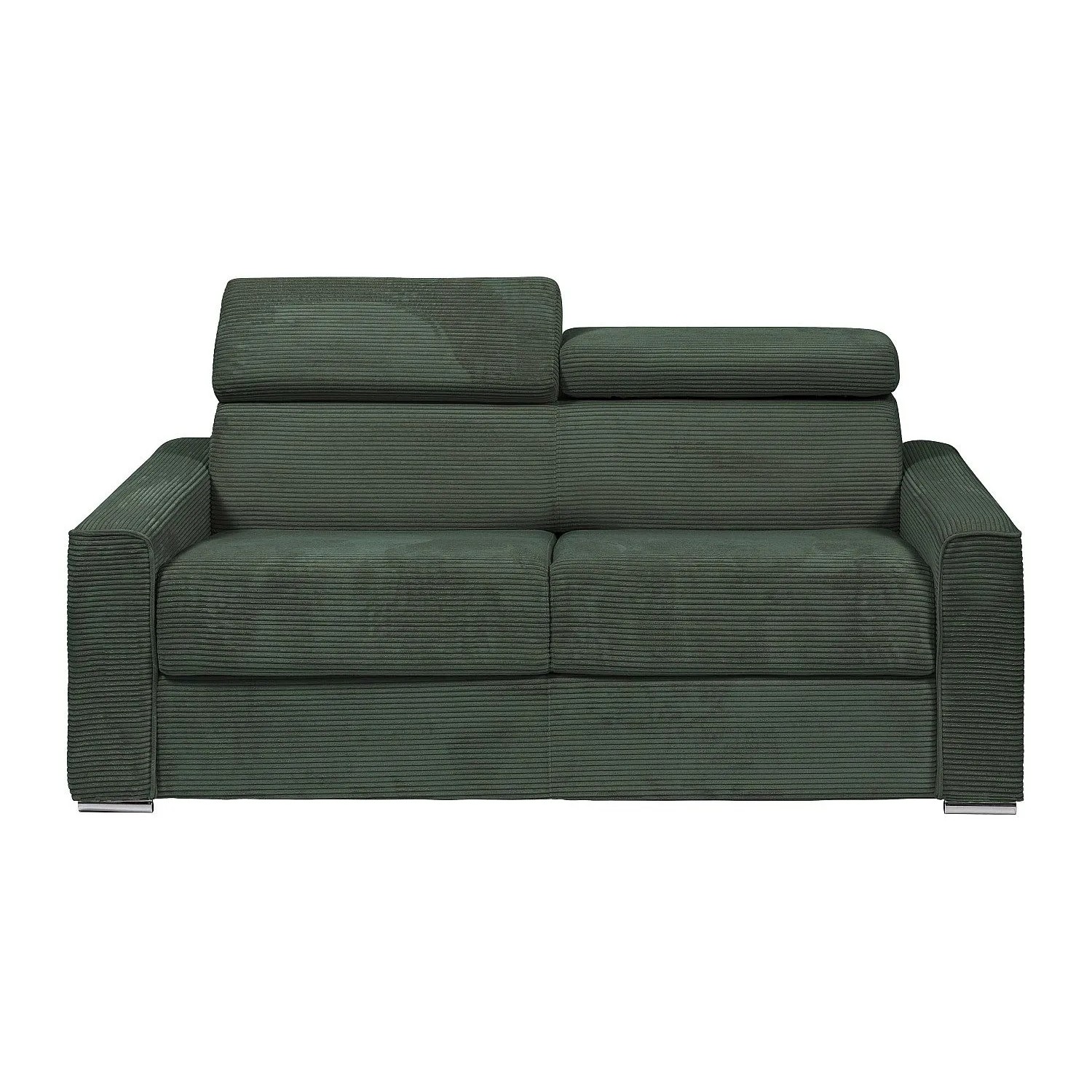 Vente-unique Schlafsofa Vizir Grün 216 cm