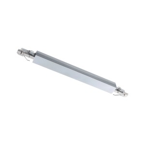 Paulmann URail Schienenadapter Zigbee 3.0, dimmbar, Chrom Matt. Smart Home Verbinder für LED-Schienensysteme.