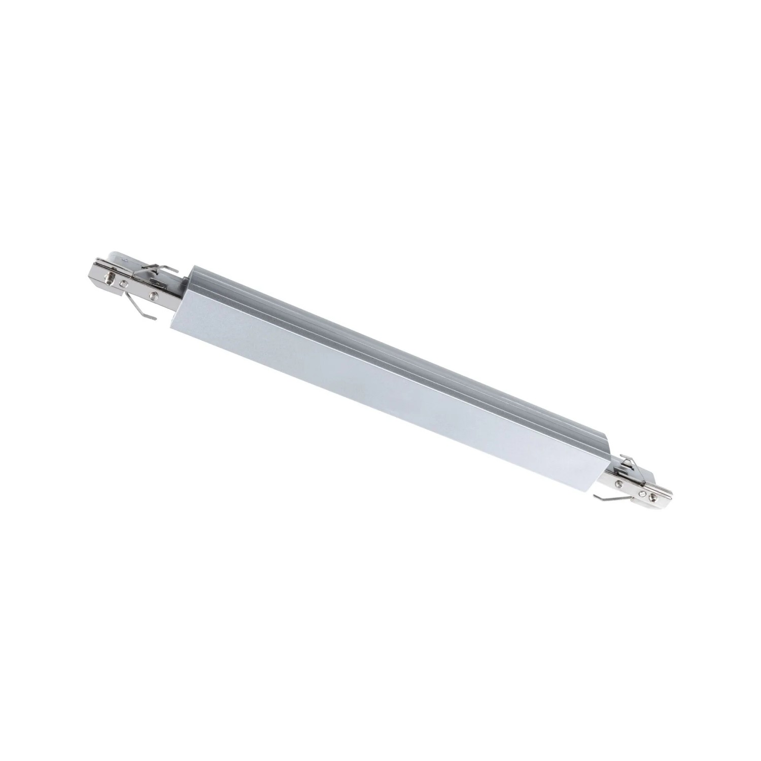 Paulmann URail Schienenadapter Zigbee 3.0, dimmbar, Chrom Matt. Smart Home Verbinder für LED-Schienensysteme.