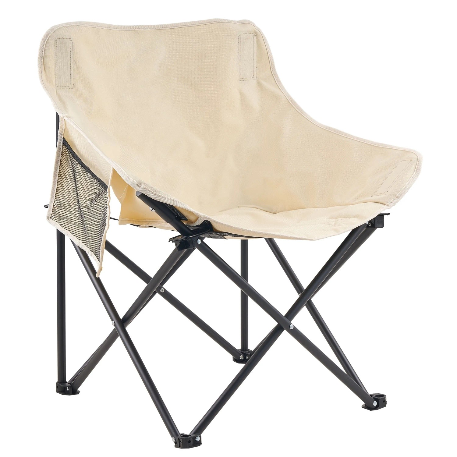 Ecosa EO-5091 Campingstuhl Faltbar mit Tragetasche Beige