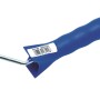 LUX Farbroller-Bügel, 5 cm breit, mit blauem Griff und Easy-Click System.