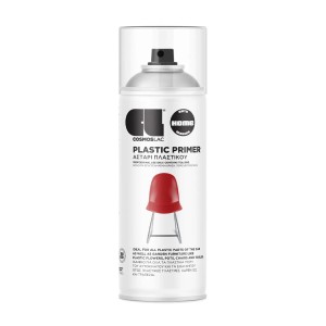 COSMOS LAC Grundierung Spray Kunststoff Spezial Haftgrund Spray für Plastik 400m ml Haftvermittler Kunststoff Plastic Primer