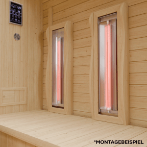 Dewello Vollspektrumstrahler 300 Watt Für Infrarotkabinen