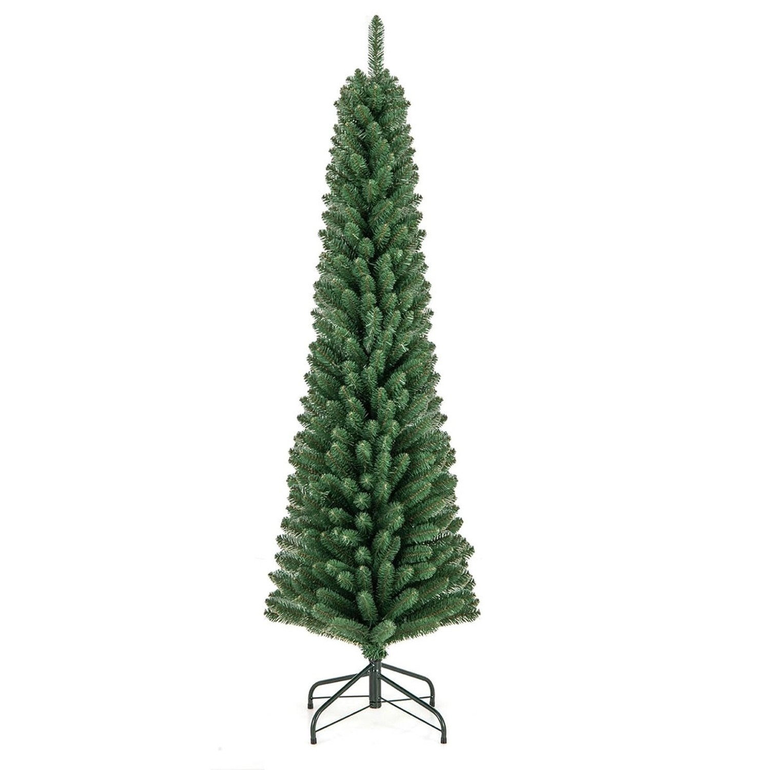 Costway Bleistift Weihnachtsbaum 180cm