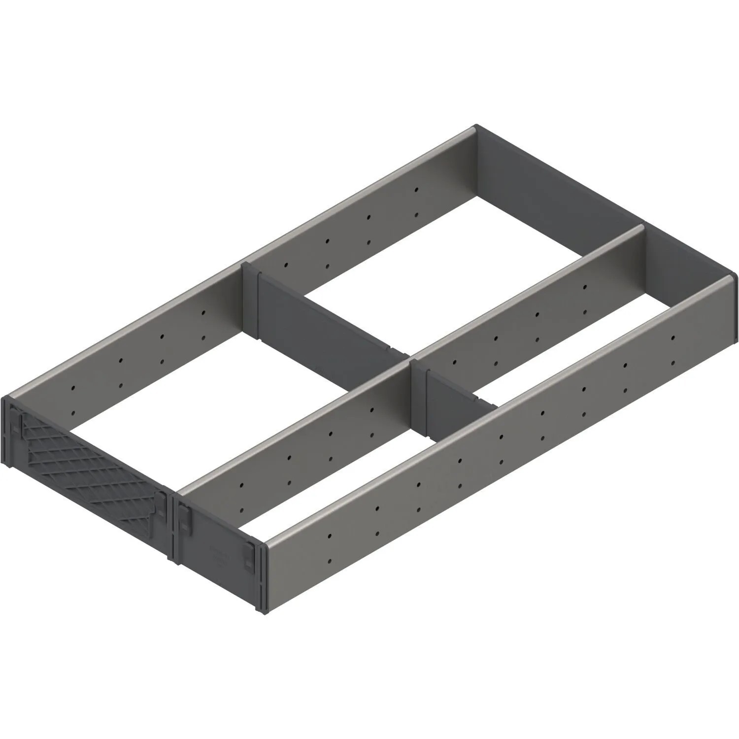 Blum Schubkastentrenner-Set Orga-Line Zsi.xxxFI3 Nennlänge 550 mm Grau