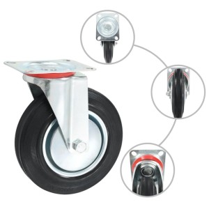 vidaXL 32 Stk Lenkrollen 200 mm 278035